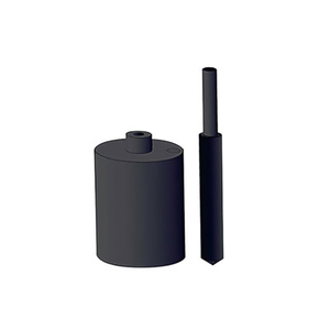 Bán buôn nhà sản xuất đồng Nấu chảy crucible đồ trang sức vàng nóng chảy Graphite crucible và Stopper Set cho Tanabe - Product Image 1