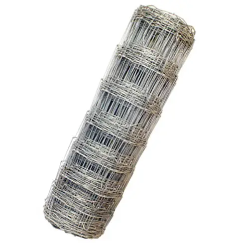 Deer wire mesh rolls / factory stock agricultural deer fence / farm field fence cyclone fixed knot wire deer fence