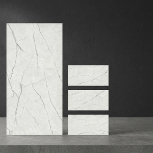 Antrix Grey Carving Surface Porcelain Tiles 600x1200mm Glazed Finish for Modern <b>Wall</b> and Floor Design - Product Image 1