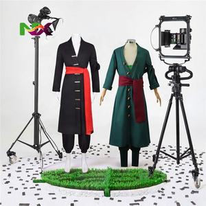 Disfraz de Cosplay, <span class=keywords><strong>Kimono</strong></span> de Anime, Túnica de Zoro, Uniforme, Atuendo de Halloween <span class=keywords><strong>con</strong></span> Pendientes para Comic <span class=keywords><strong>Con</strong></span> - Product Image 2