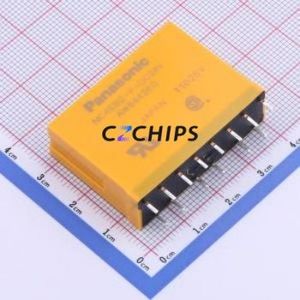 NC4EBD-P-DC24V Power Relay Through hole Component (THT),11.2x38.1mm Relay 24V 4 Changeover: 4C (4PDT-Changeover)::: 250V-AC AgNi - Product Image 1