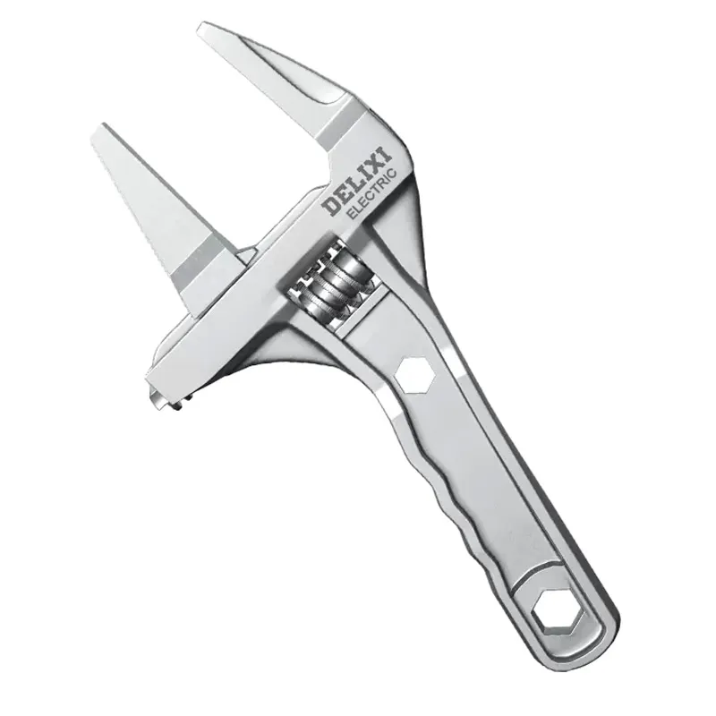 Delixi Electric Diagonal Toothed Pliers with Anti- slip Toothed Belt Combination Wrench