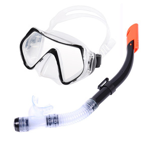 Ensemble de masque de plongée xinyixuanBlue 2 pièces, masque de plongée étanche avec tube, équipement de natation en PVC pour adultes - Product Image 2