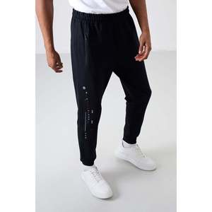 Pantalones Deportivos Air Jones Rory para Hombre en Azul Marino - Pantalones de Chándal Cómodos de Mezcla de Algodón para Uso Casual y Deportivo - Product Image 4