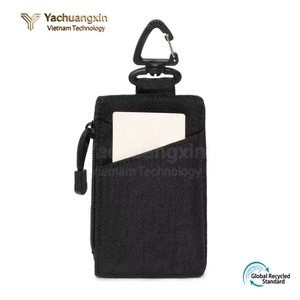 Pochette de rangement compacte en tissu Oxford avec fermeture éclair et patch pour une utilisation en camping en plein air - Product Image 2