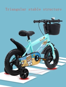 Vélo pour enfants Vélo pour enfants 12 14 16 18 pouces Cadre en acier au carbone Vélo pour enfants pour enfants de 9 ans Vélo rose pour enfants - Product Image 4