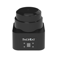 Lidar Pacecat Scanner laser 2d Service Robot AGV Touch Projecteur de jeu interactif Lidar moins cher que le Lidar traditionnel