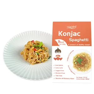 Mi Konjac rendah kalori 0 lemak Konjac robek nyaman pengganti makanan mie diabetes Pasta makanan