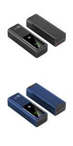 <span class=keywords><strong>Batterie</strong></span> <span class=keywords><strong>externe</strong></span> haute capacité <span class=keywords><strong>20000mAh</strong></span> 100W avec charge rapide PD 3.0 et double USB-C 60W/100W pour ordinateur portable et tablette - Product Image 4