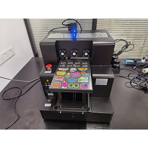 UV DTF Printer Full Set AB Film Automatic UV Flatbed Varnish Printer for Phone case Bottle Glass Metal Sticker - Product Image 1