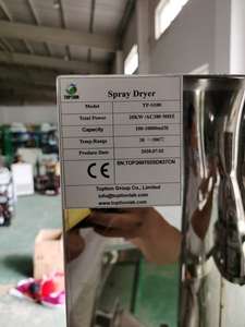 Equipo de secado multifuncional de procesamiento de alimentos industrial de 10L, Máquina secadora por pulverización de TOPTION - Product Image 5