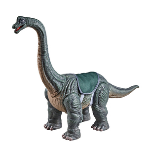 Large Kids Children Customized Realistic Animatronic Electric Ride On Walking Dinosaurs <strong>Car</strong> <strong>Toy</strong> With Light And Sound For Sale - Product Image 1