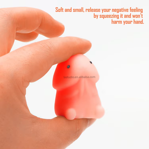 Jouet Mochi Dingding Souple et Compact à Rebond Lent, Anti-stress et Relaxant, pour la Concentration et la Décompression, Idéal pour les Fêtes et les Blagues - Product Image 5