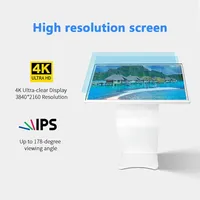 43 inç dokunmatik Lcd reklam ekran oyuncu Totem alışveriş merkezi interaktif Lcd reklam Totem ekran Verticale