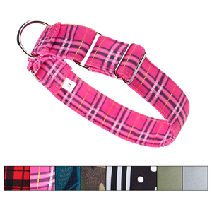 <span class=keywords><strong>Martingale</strong></span> de 1.5 à 2.0 pouces de large personnalisée en gros collier de chien de compagnie équipement de marche d'entraînement durable motif coloré simple classique - Product Image 1