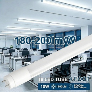 Tube LED T8 à économie d'énergie, haute luminosité 180lm/w, faible consommation d'énergie, longue durée de vie, écologique pour l'éclairage commercial - Product Image 1