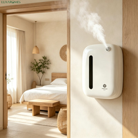 Diffuseur de parfum intelligent LUXAROMES G501 pour la maison, le salon, la chambre, le bureau, le spa, avec application WiFi, sans eau, 400 ml, 900 m3, 1,6 g/h, montage mural