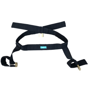 Ceinture de contention pour patients psychiatriques, taille unique, en flanelle, avec connexion réglable à la taille et aux poignets - Product Image 2