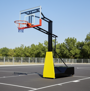 Panier de basket portable en gros pour extérieur, support de panier de basket réglable et mobile, panier de basket d'intérieur FIBA - Product Image 6