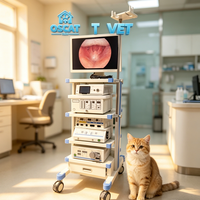 Équipement vétérinaire OSCAT, endoscope CMOS pour clinique vétérinaire, inspection gastro-intestinale et bronchique avec imagerie à haute transmission