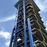 Système de parking rotatif vertical automatique à plusieurs étages