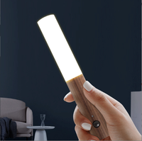 NOUVEAU BAHE Lampe de chevet en plastique à base de bois, veilleuse acrylique, lampe d'intérieur, idéale pour un cadeau 2026