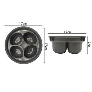 LM LM25105 Support de cuisson multifonction 4-en-1 en plastique pour ustensiles de cuisine, cuiseur vapeur et plateau de cuisson - Product Image 6