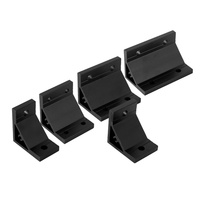 45 °   90 °   135 °   Connecteur d'angle en aluminium pour profilés d'extrusion en aluminium à fente en T 2020 3030 4040 5050 6060