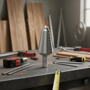 Ttake Multipurpose <b>Drill</b> <b>Bit</b> 10-30 Mm Hss Cone Point For <b>Wood</b> Metal Drilling - Product Image 3