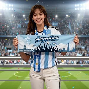 Capa con Bandera Nacional del Torneo de Fútbol EE. UU.-Canadá-México 2026 - Capa de Fanático con Bandera de País Impresa Digitalmente, Ajustable y Duradera - Product Image 2