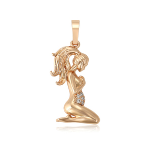 35375 Xuping Nouvelle Offre Spéciale <span class=keywords><strong>Pendentif</strong></span> Bijou 18 carats Mère Enceinte Prenant la Prière du Bébé à Cœur - Product Image 1