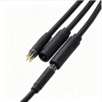 Longueur personnalisée 9 broches YRNOVA YR-3 + 6 IP66 boîtier en PVC étanche câble de connecteur de vélo EBike Contacts en laiton puissance d'extension de moteur