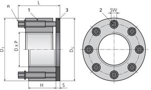 Tensor de tuercas estándar GT Tensores de pernos múltiples - Product Image 3