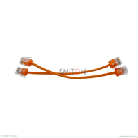 Slim Cat6 Utp 0,1 m 0,15 m 0,25 m 0,5 M 1M 2M Cable 28AWG Super Slim Cat6a Patch Cord Thin Full Copper Cat6a Cables de parche ultra delgados