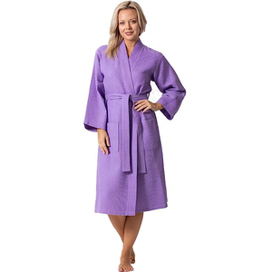 Custom <strong>Waffle</strong> Luxury Thin Soft House Bath <strong>Robe</strong> Women Knit Bathrobes for Women Quick Dry Shower Lightweight <strong>Waffle</strong> <strong>Robes</strong> - Product Image 5