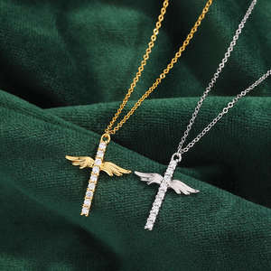 Collar de Joyería de Moda, Collar con Colgante, Joyería Fina, Collar de Plata 925, Joyería para Mujer, Plata de Ley 925, Jewellerycross - Product Image 1