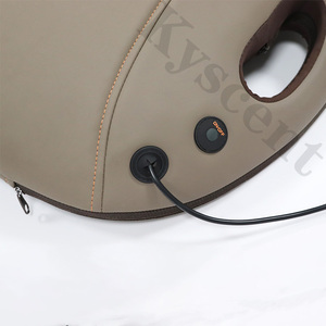 Coussin de massage infrarouge portable Kyscent, physiothérapie, shiatsu, pétrissage, dos, épaules, corps, design pliable, branchement électrique - Product Image 3