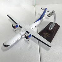 Modelo de Avión de Resina Fundida a Presión a Escala 1/100 de 27 cm de US-Bangla Airlines ATR 72-600 con Hélice