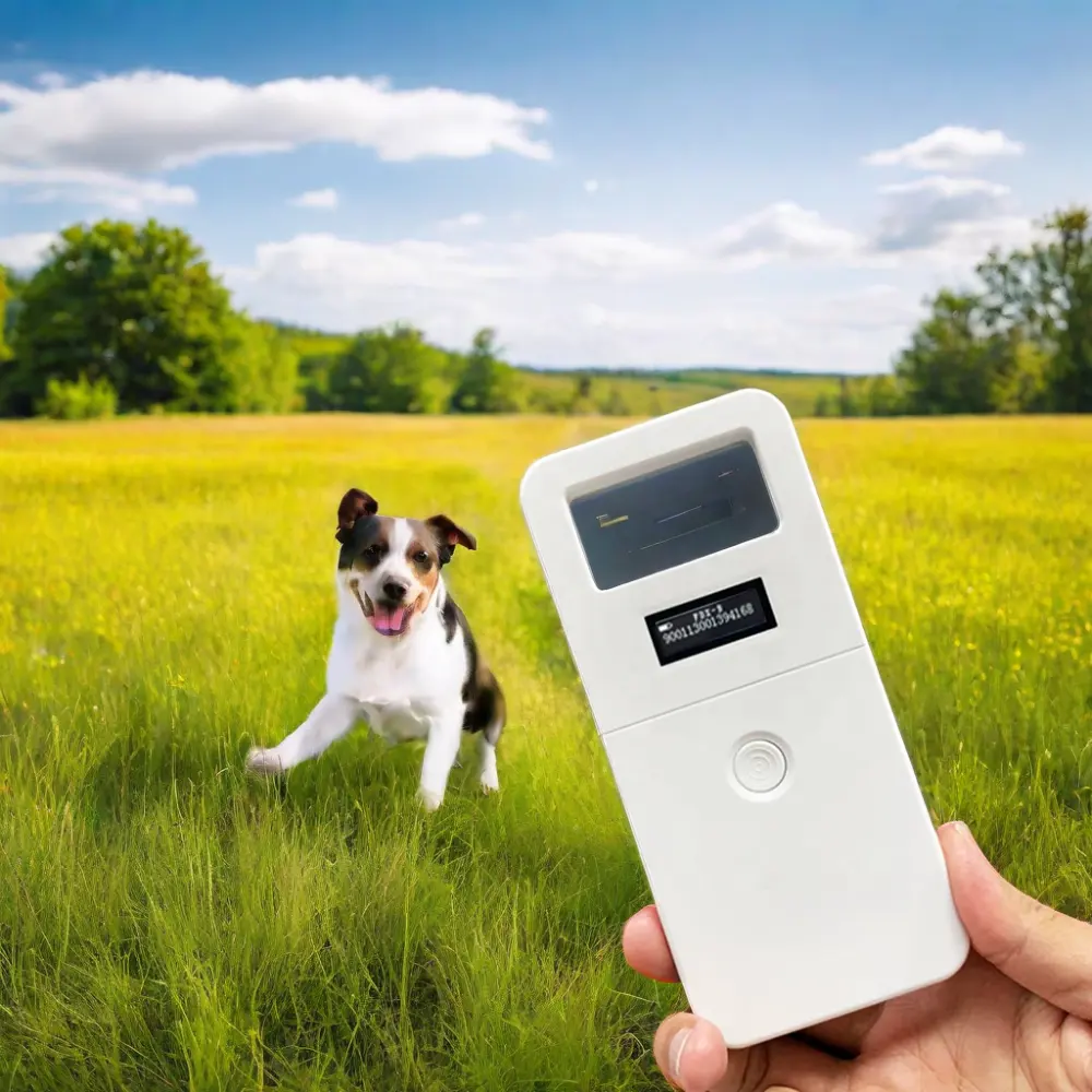 Best price animal tag reader light portable fdx-b USB iso11784 pet Micro chip animal scanner for dogs