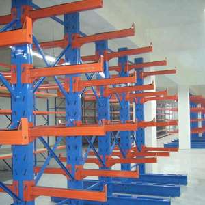 H-קרן חובה מדפי פלדה מבנית מחסן תעשייתי ריאקינג עבור לוחות עץ, צינורות - Product Image 5