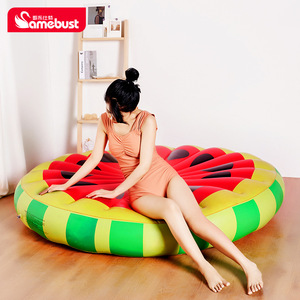 ห่วงยางรูปเลมอน Samebust สำหรับผู้ใหญ่ วัสดุ PVC แบบพองลมได้ - Product Image 4