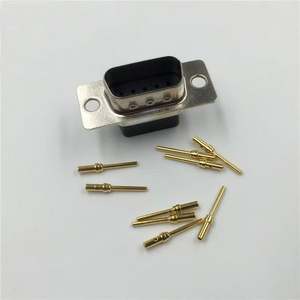 Conector D-SUB 8W8 Macho de Alta Potencia, Tipo Soldadura, Alta Corriente, para Conectores de Cable - Product Image 2