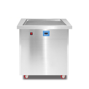 Trung Quốc phẳng chiên Máy làm kem 220V CuộN máy để nướng cửa hàng thực phẩm nhà hàng cho trái cây sữa nước sô cô la - Product Image 2