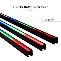 Barres LED rigides programmables DMX/SPI à profilés en aluminium Wholasela, éclairage linéaire pour DJ, scène, terrains de jeux et décorations de fêtes