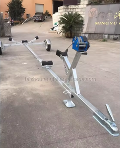 <span class=keywords><strong>Remorque</strong></span> de <span class=keywords><strong>bateau</strong></span> galvanisée de qualité supérieure pour navires de 15 à 18 pieds-Équipement de transport maritime haut de gamme résistant à la corrosion - Product Image 2