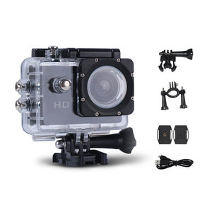 Caméra d'action étanche <span class=keywords><strong>moins</strong></span> chère, 1080P HD, 12MP, <span class=keywords><strong>micro</strong></span> externe, 140 degrés, écran LCD 2,0 pouces - Product Image 1
