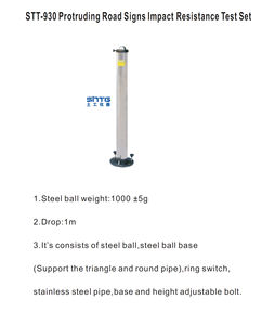 STT-930 hervorstehende Verkehrs zeichen Schlag festigkeit stest Set <span class=keywords><strong>Test</strong></span> geräte zur Messung der Schlag festigkeit von Straßen stangen - Product Image 2