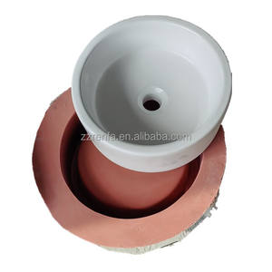 Lavabos de salle de bains modernes Cuvette de <span class=keywords><strong>toilette</strong></span> Lavage à la <span class=keywords><strong>main</strong></span> Bassin en béton Moule Porcelaine Céramique Caoutchouc Comptoir Éviers modernes - Product Image 3