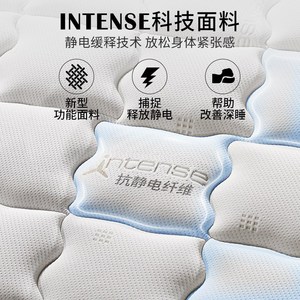 Simmons 15Cm Thick Natural Latex Mattress 1.5M Double Size Orthopedic Back Support Deep <b>Sleep</b> Lightweight Spring Mattress - Product Image 4