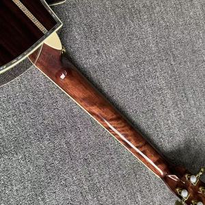 Cutaway Martn D45 Wholesale 41-Inch Handmade 6s Acoustic Guitar <b>Top</b> Solid Spruce B&S Fast Ship - Product Image 6